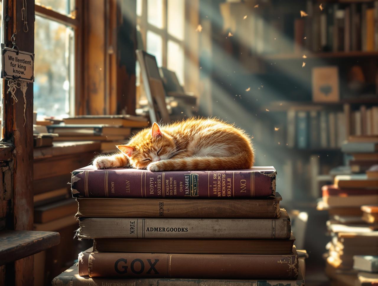 城南旧书店的猫